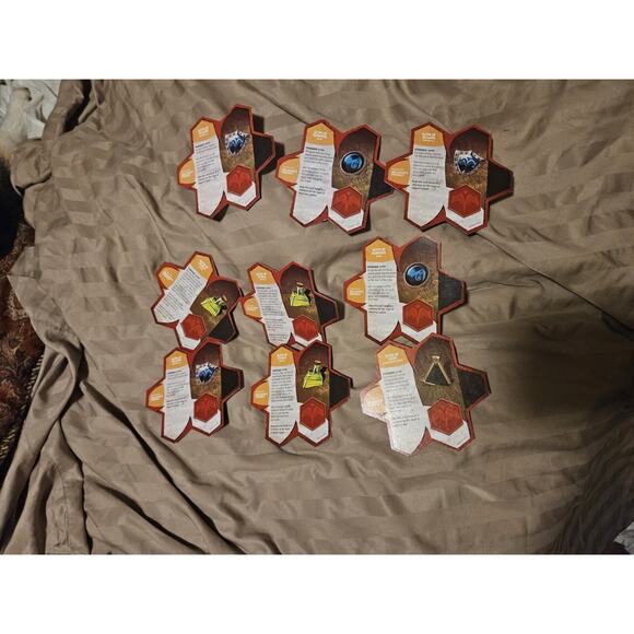 Heroscape Glyph Lot card x9 - Picture 1 of 6